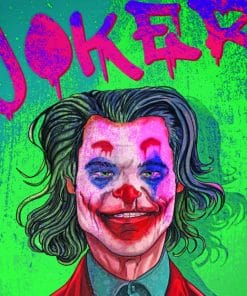 Joker paint By Numbers