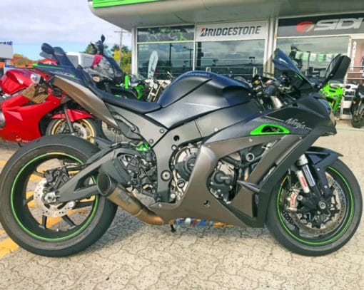 Kawasaki ZX10r paint By Numbers