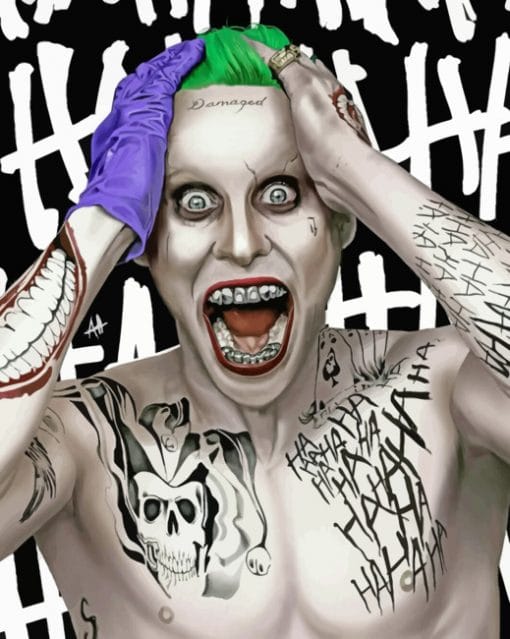 Leto Joker paint by numbers