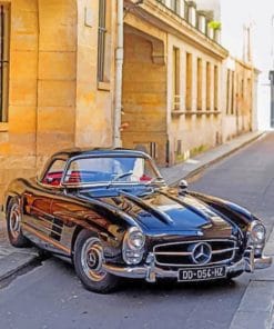 Mercedes SL 300 paint by numbers