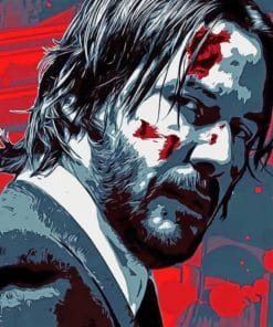 John Wick paint by numbers