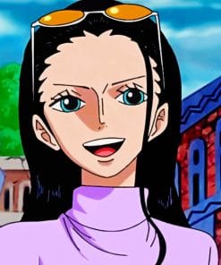 Nico Robin paint by numbers