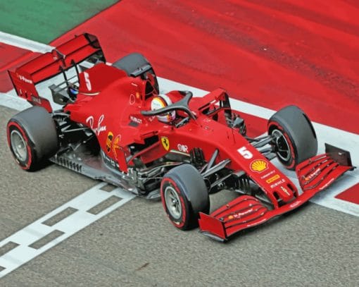 Ferrari Formula One Paint By Numbers