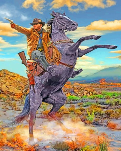 Red Dead Redemption Deviantart paint By Numbers