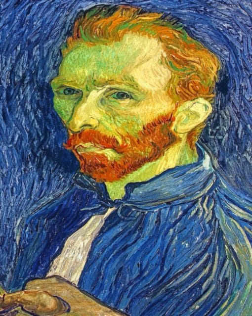 Van Gogh Self Portrait paint By Numbers