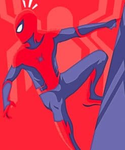 Spider Man paint by numbers