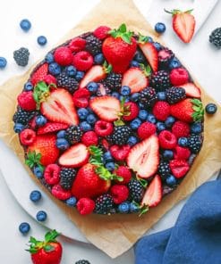 Fruit Tart paint By Numbers