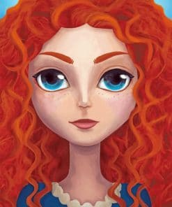 Brave Princess paint By numbers