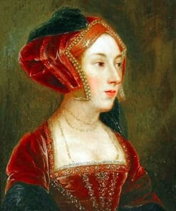 Queen Anne Boleyn paint by numbers