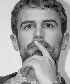 Theo James paint by numbers