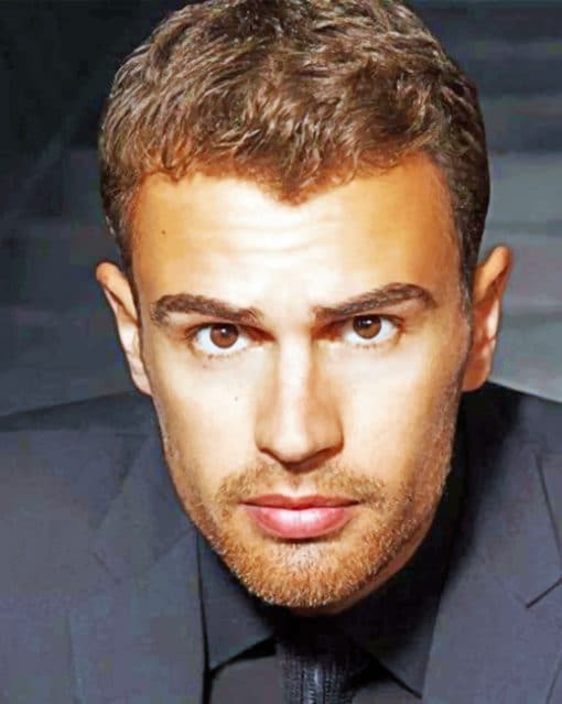 Theo James paint By Numbers