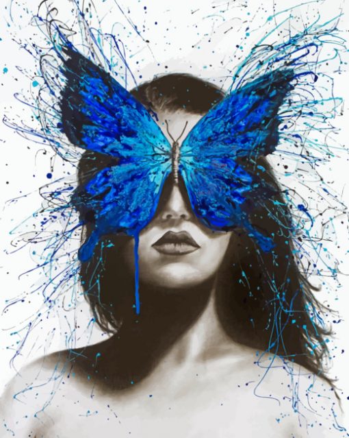 Ashvin Harrison Butterfly paint by Numbers