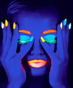 Beyonce Blow Neon paint By Numbers