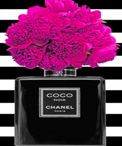 Black Chanel Perfume paint By Numbers