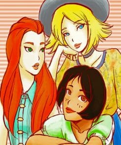 Totally Spies paint By Numbers