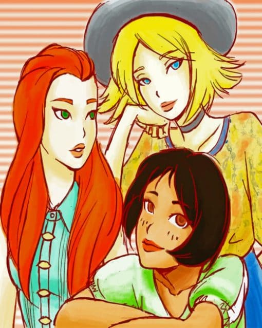 Totally Spies paint By Numbers