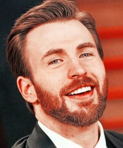 Chris Evans paint By Numbers