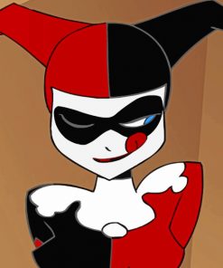 Classic Harley Quinn paint By Numbers