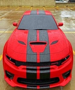 Dodge Charger paint By Numbers