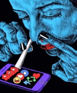 Drugs Of Social Media Paint By Numbers