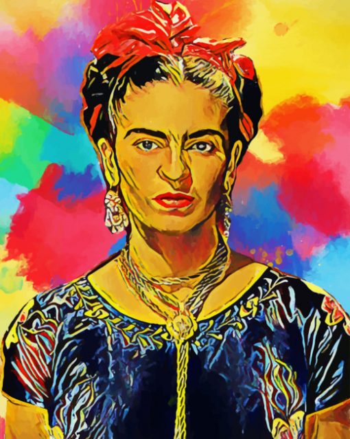 Frida Kahlo paint By Numbers