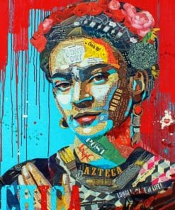 Frida Kahlo Street Art paint By Numbers