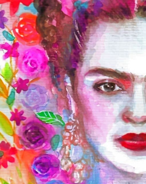 Frida Kahlo paint By Numbers