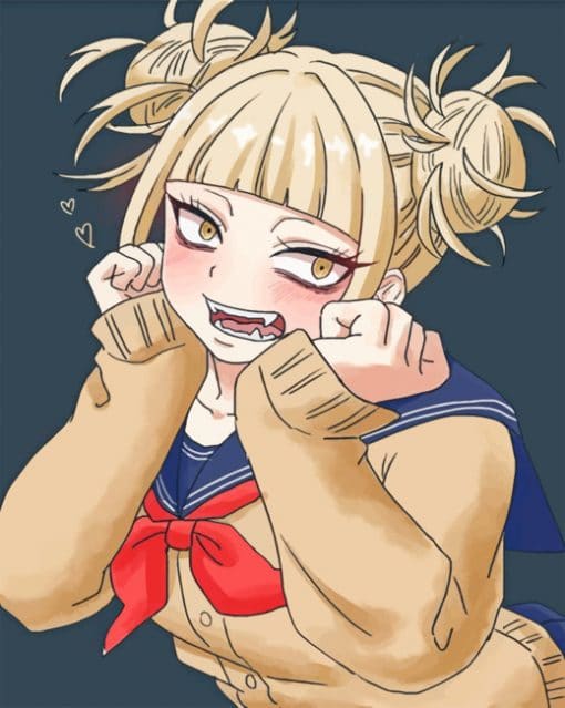 Himiko My Hero Academia paint by numbers