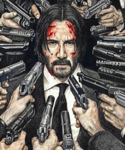 John Wick paint By numbers