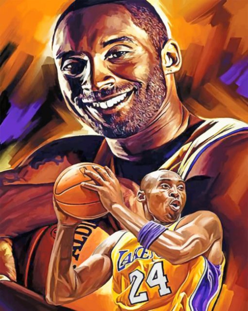 Kobe Bryant Poster paint By Numbers