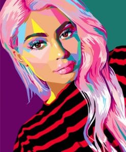 Kylie Jenner Paint By Numbers