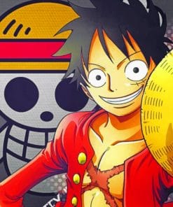 Luffy paint By Numbers