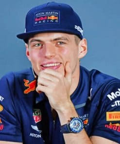 Max Verstappen paint By Numbers