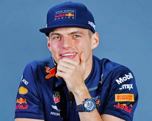 Max Verstappen paint By Numbers