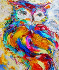 Owl Art paint By Numbers