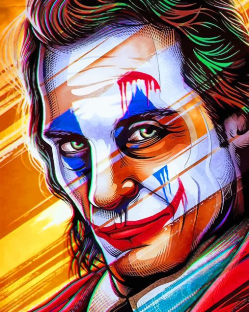 Joker paint By Numbers