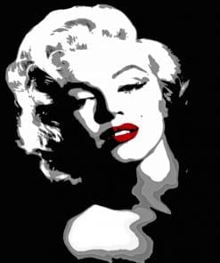 Marilyn Monroe paint by numbers