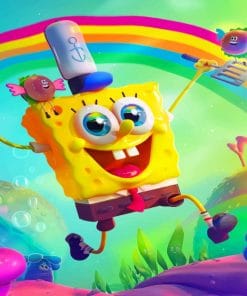 Spongebob paint By Numbers