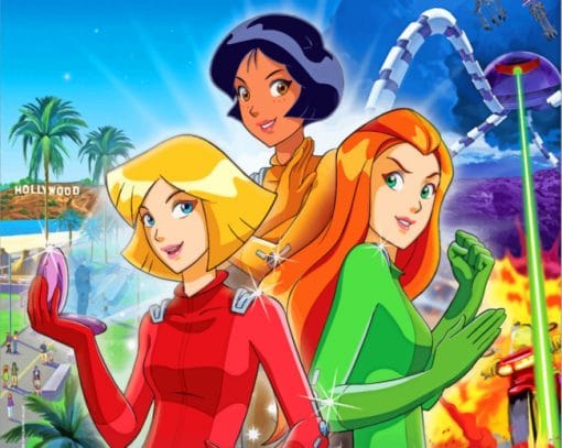 Totally Spies paint By Numbers