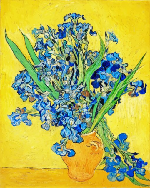 Vincent Van Gogh Irises paint By Numbers