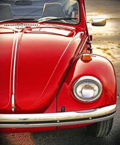 Volkswagen Beetle paint By numbers