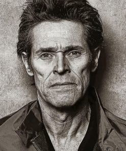 Willem Dafoe Portrait paint By Numbers