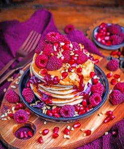 Yummy Beautiful Pancakes paint By Numbers