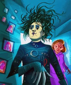 aesthetic-edward-scissorhands-art-paint-by-numbers