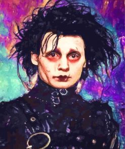 sad-edward-scissorhands-paint-by-numbers