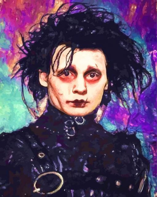 sad-edward-scissorhands-paint-by-numbers