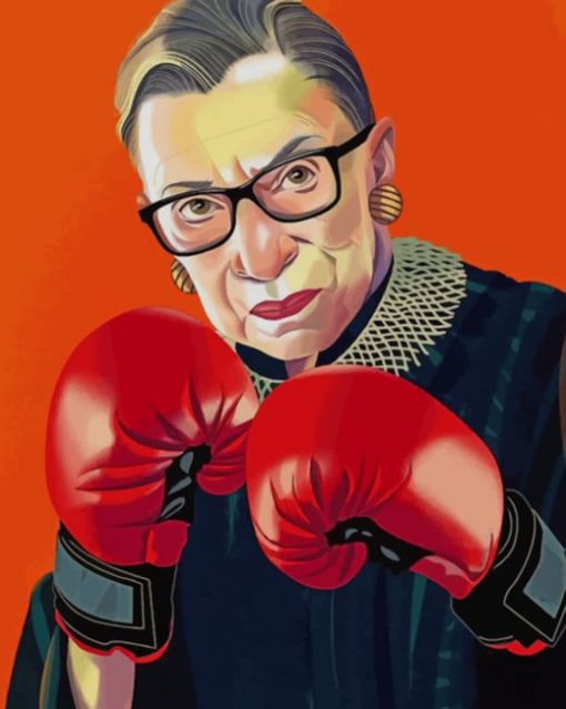 Ruth-Bader-Ginsburg-paint-by-number