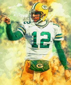 aron-green-bay-packers-helmet-art-paint-by-number