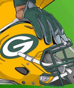 Green Bay Packers Football Art