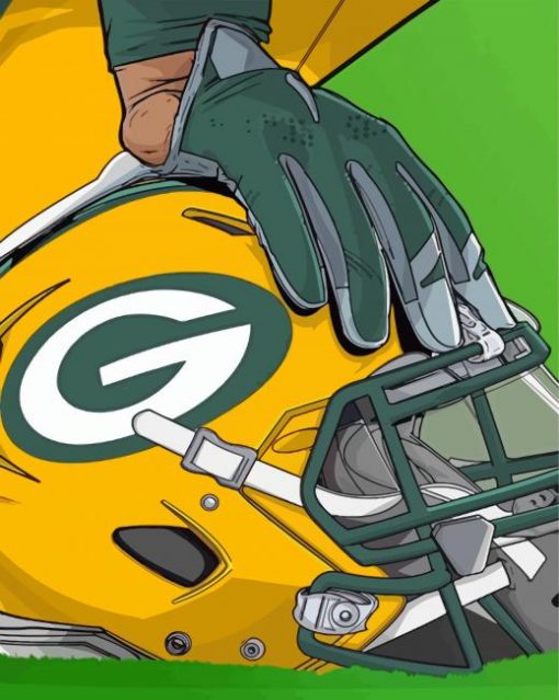 Green Bay Packers Football Art